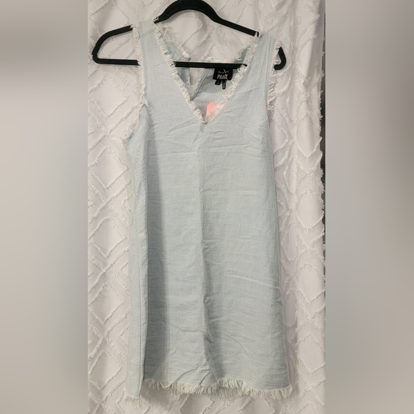 BNWT Paige Denim Dress with Raw hem - Picture 1 of 2